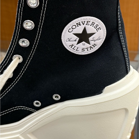 Chunky Converse Chuck Taylor Women’s All Star 75M Chick 70 De Luxe Heels - Picture 5 of 16